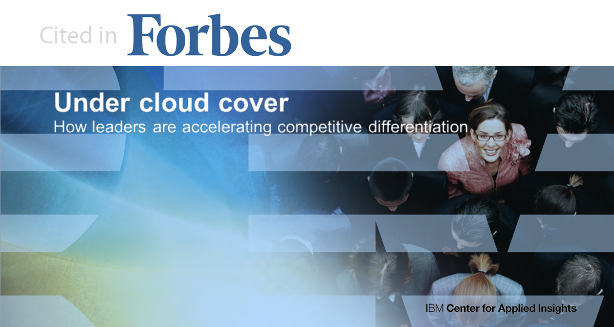 IBM Enterprise Cloud Study cited in Forbes